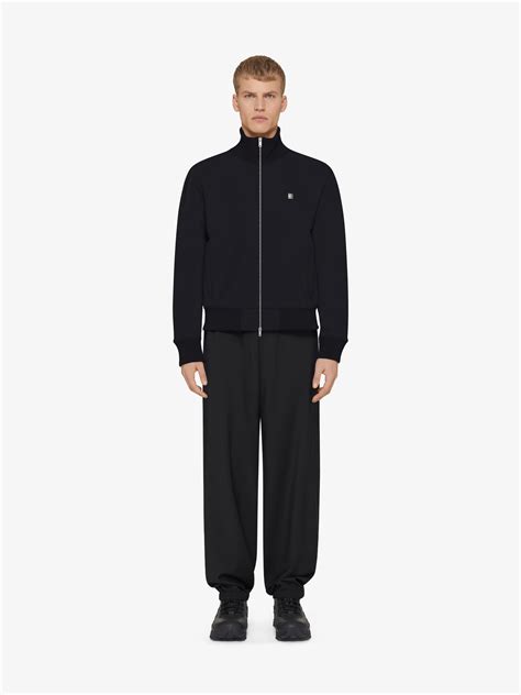 givenchy track|Tracksuit jacket in fleece with 4G detail .